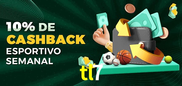 10% de bônus de cashback na tl7
