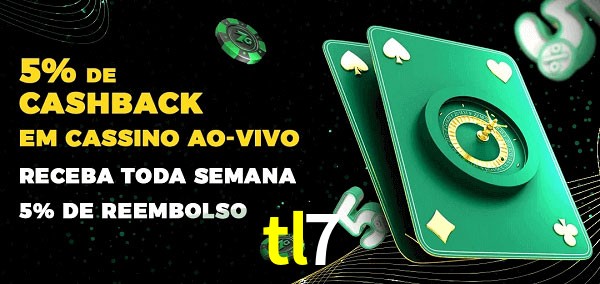Promoções do cassino ao Vivo tl7